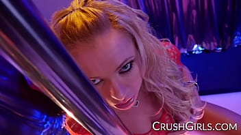 Crush Girls - Busty blonde Briana Banks takes a trip to the champagne room