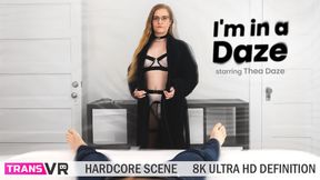 TRANSVR - Thea Daze Nice Blowjob &amp; Cowgirl Satisfaction