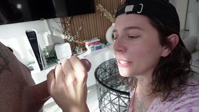 stepsister: we never agreed to this! no, don t you dare cum inside me!!!