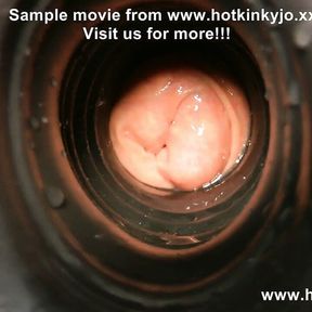 Hotkinkyjo 99cm deep dildo anal penetration, prolapse &amp; more