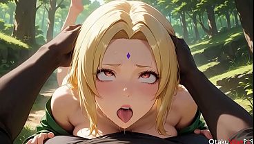 Tsunade was captured and fucked by the entire tribe [AI]