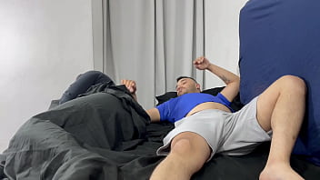 My stepfather gets confused and fucks my ass by accident leaving me full of hot cum thinking that it was his wife who was with him