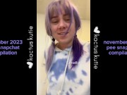 november 2023 pee snapchat compilation