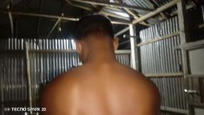 Desi Couple Moments in a Village Setting