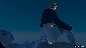 Anime 3D Porn Hentai Busty Girls Fucking and Sucking Futa Teens SFM