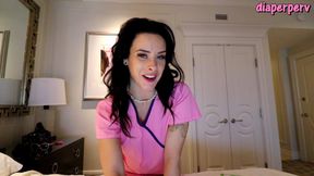 Nurse TampaBae changing your cummy messy diaper