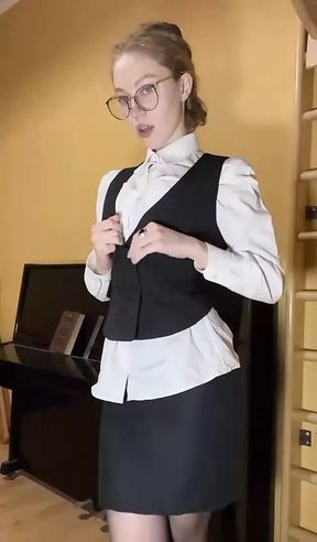 Strict Teacher Wants To Correct Your Mistakes