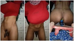 Big Ass Squirting Anal Masturbation