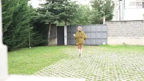 Lonely housewife gets her groove on with a young gardener