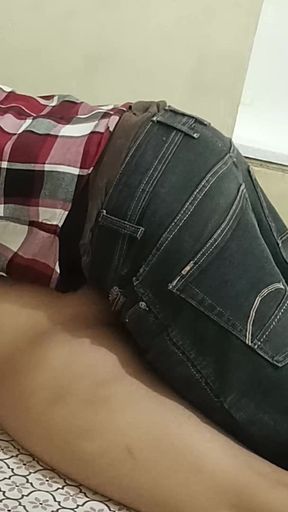 Indian Horny GF-bf Fuck, Desi Girl Eager for Sex with Her Big Dick Boyfriend