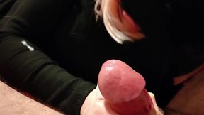 Teen Girlfriend Sucks My Dick - Amateur Female POV Blowjob