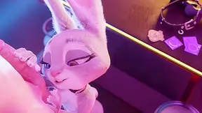Judy Hoops Takes It All with a Hot Facial in Steamy Zootopia Action