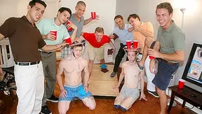 Frat Pledges Busted Bent Over — to Take Their Punishment – GayPornHub 18+