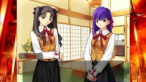 Big-Ass Anime Gamer Gets Pounded By Big-Cock Dude In Fate Stay Night Erogame