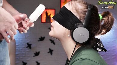 A game of taste- My best friend give me when I was guessing the taste of ice cream! xSanyAny