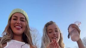 Sex Film @Teasing & #Blonde #Sexy #Outdoor #Exhibitionist #Leaked with @Eliza Rose Watson Like & Share!