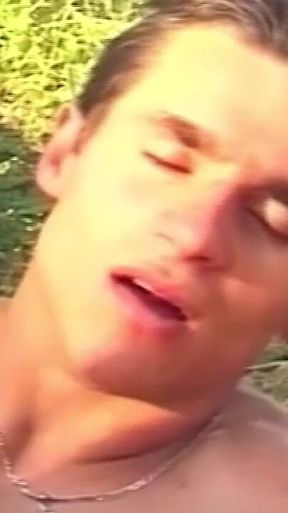 Outdoor Anal Stretching with Dripping Cocks and Gaping Holes