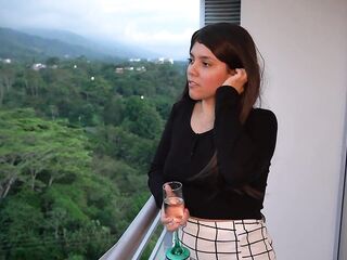 Tremendous butt! Delightsome screw to my ally's cheating girlfriend - Amateur