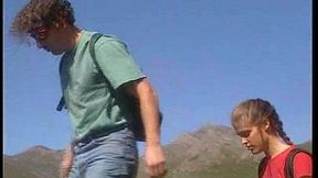 Blonde beauty Gabriella gets gangbanged in vintage 90s classic