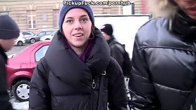 Crazy anal pickup fuck footage