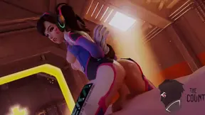 D.Va Bondage Riding