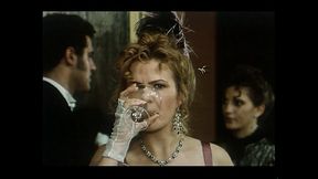 German amateur Rebecca takes two big cocks in her mouth and ass