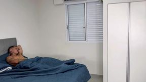 fui pra casa do meu pr-m0, o puto me acordou querendo fuder.