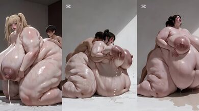 Giant tits doggy style animation