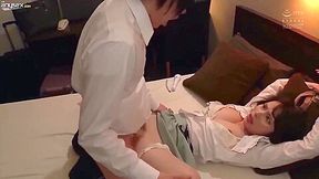 A Legal-age Japanese Couple Enjoys Each Other Company Having Creative Sex In Different Positions 1