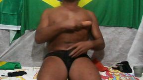 Unmasked Brazilian Babe Gets Banged Hard