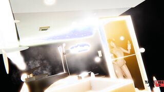 Genshin Influence Yaoi - Venti Pummeled by Diluc in the douche