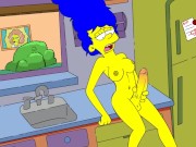 The Simpsons - Futa Marge - Sex Cartoon Hentai Futa Scene P75
