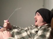 Male JOI! Vocal Moaning Guy Continuous Cumming, Can You Keep Up?