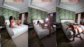 double trouble ft. tyra ride x nadine kerastas body on body milfs bts