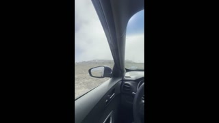 Hot teen masturbates in the car