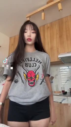 Asian TikTok star showcases her cute personality in a viral video