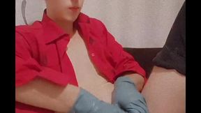 hot metal brings me to multiple orgasms exposing my prolapse. male squirt without using hands