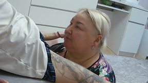 A friend came to visit to get enough cum