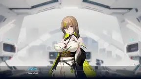 Voluptuous Cosmic Goddess Conquers Galaxies with Sensual Power