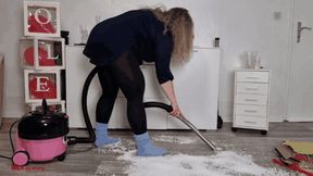 Mila discovers Valentine flowers