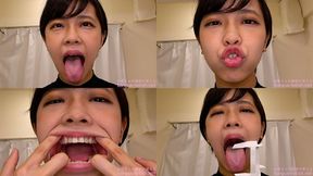 Fuuka Nagano - Erotic Long Tongue and Mouth Showing - wmv