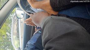 Car Session with Talisa's 1st Foot Worship Experience
