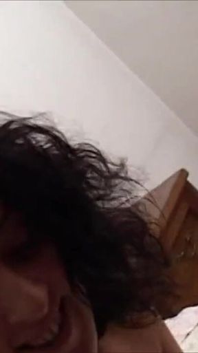 Hairy pussy of the sexy young chick was fucked and her face creamed