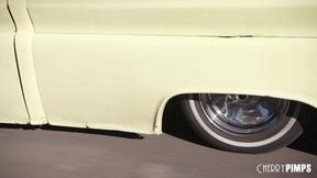 ”Rough Riding Blonde Lilly Bell Gets Booty Licking & a Doggystyle Outdoors Fuck”