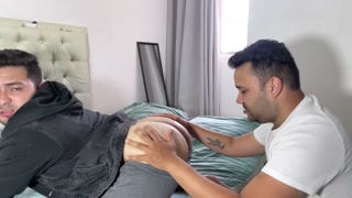 Pizza delivery man charges the delivery with my ass