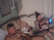 Girl Catches Perverted Latino Thug Jerking Off While She Is Playing Fortnite