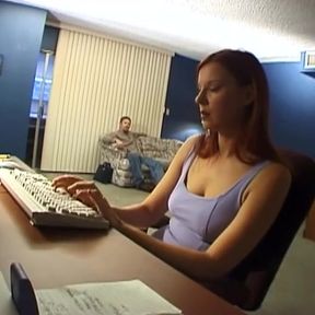 My boyfriend loves getting his ass fucked with strapon