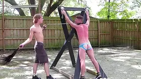 Handsome Luke Pleads For Mercy - Kaden Winters & Luke Stevens