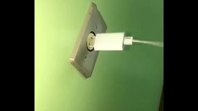 Carregador fodendo gostoso tomada 110