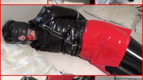 My amateur bondage, November, 17, 2021: In hot PVC